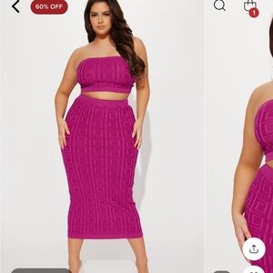 Fashion skirt set